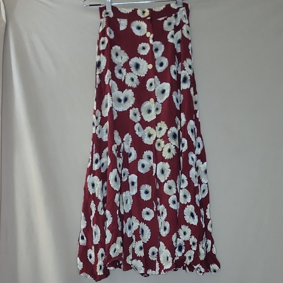 Dresses & Skirts - Vintage Sunflower 90s Button Up Maxi Skirt